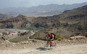 Then there were three Mountain biking in the UAE
