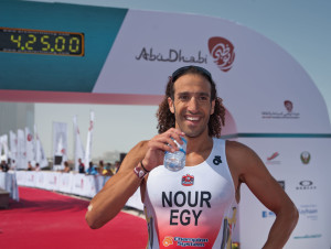 Omar Nour at the 2013 Abu Dhabi International Triathlon