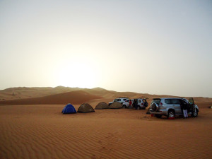 Desert camping in Liwa3