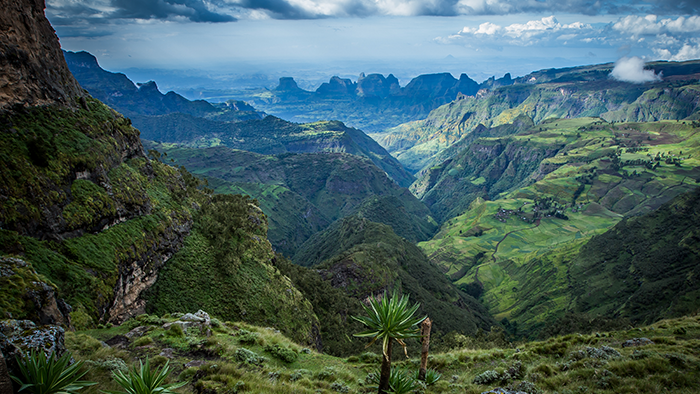 The Simien Mountains of Ethiopia