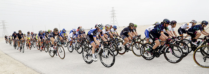 Ladies Tour of Qatar 2016 stage - 2