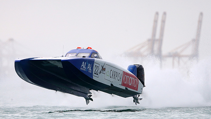XCat Racing Action in the UAE