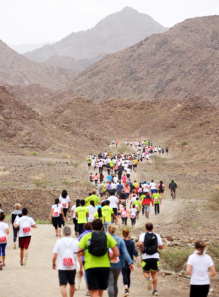 The UAE’s biggest Trail Run of the Year: The North Face Rock Run 2016 at Wadi Showka, RAK