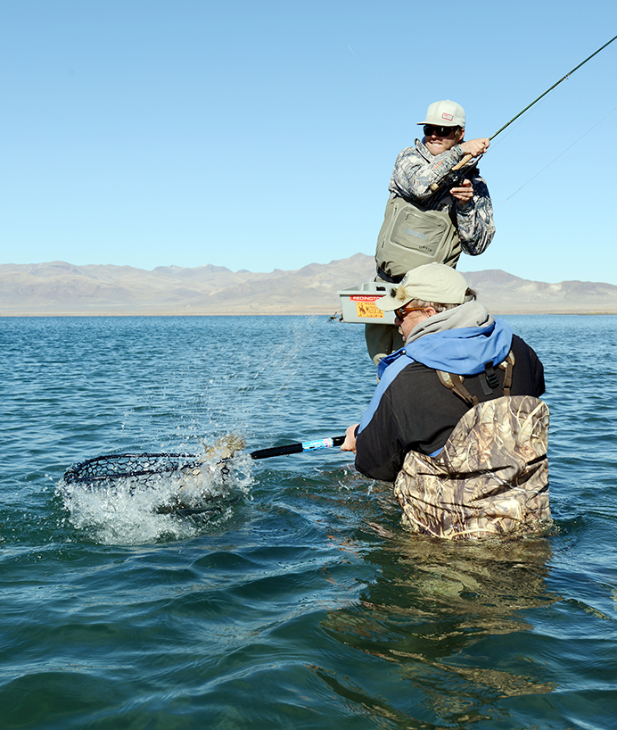 Pyramid Lake: Fly fishing for desert trout