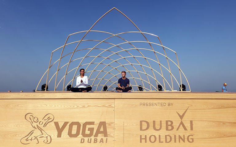 Jacob Manning and Esha Gupta open XYoga Dubai