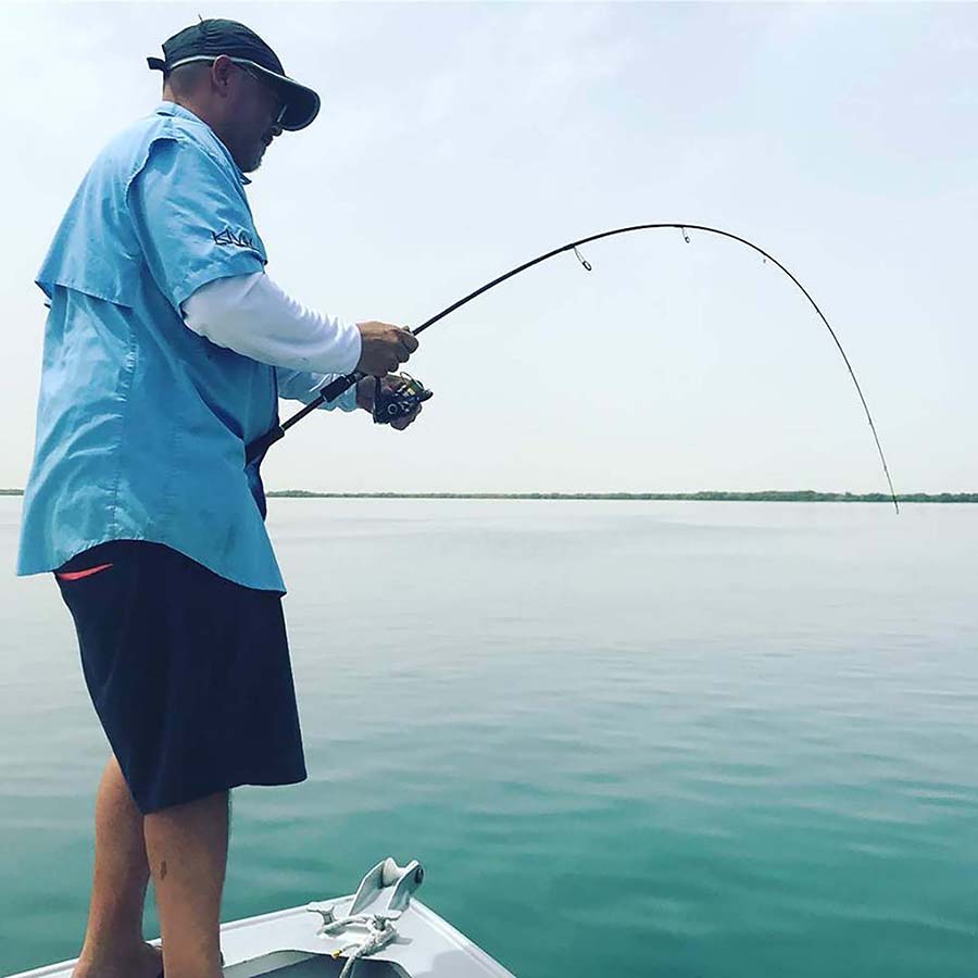 The Rapala Vespida is a very strong rod, although an Ultra Light Rod it is designed for Ultra Light offshore use