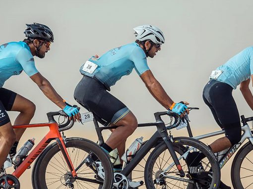 The Beauty Behind a Cycling Team